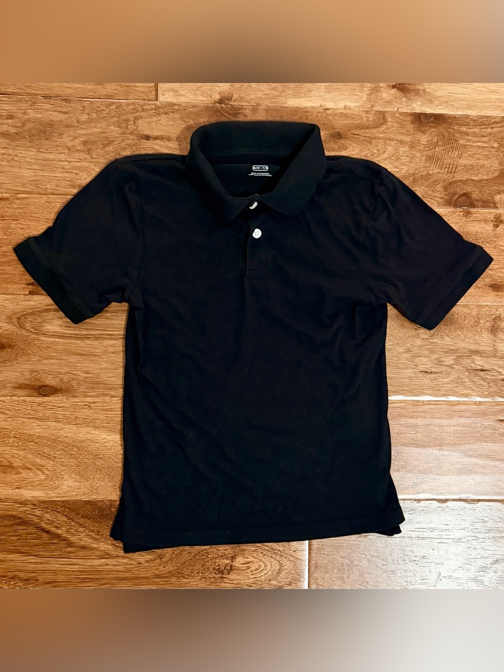 Place Boy’s Black Polo Shirt